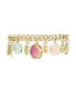 ფოტო #2 პროდუქტის Women's Gold-Tone Charm Bracelet Watch, 22mm