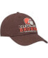 Фото #1 товара Men's Brown Cleveland Browns Vernon Clean Up Adjustable Hat