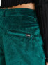 Фото #3 товара Levi's baggy velvet trousers in dark green