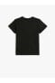 4skb10129tk Erkek Çocuk T-shirt Siyah