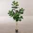 Фото #5 товара Искусственное декоративное растение фикус из полиуретана и цемента BB Home 175 см