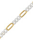 ფოტო #3 პროდუქტის Giani Bernini Thin Figaro Chain Ankle Bracelet in 18k Gold-Plated Sterling Silver, Created for Macy's