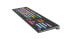 Фото #2 товара Logickeyboard Adobe After Effects CC Astra 2 - Full-size (100%) - USB - Scissor key switch - AZERTY - Black