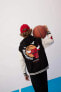 Фото #3 товара Erkek Çocuk NBA Chicago Bulls Kapüşonlu Bomber Hırka