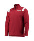 Фото #3 товара Men's Crimson Alabama Crimson Tide 2021 Team Coach Quarter-Zip Jacket