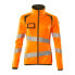 MASCOT Accelerate Safe 19153 full zip sweatshirt Hi-Vis Orange / Moss Green, XS - фото #2