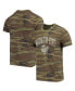 ფოტო #2 პროდუქტის Men's Camo Washington State Cougars Arch Logo Tri-Blend T-shirt