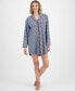 ფოტო #1 პროდუქტის Women's Cotton Flannel Sleepshirt, Created for Macy's