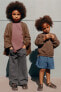 Фото #4 товара Детские шорты ZARA - трикотажные бермуды с завязками