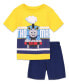 ფოტო #1 პროდუქტის Tank Engine Graphic T-Shirt and Shorts Outfit Set Toddler to Big Kid