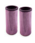 Фото #7 товара Insulated Garnet Pink Geode Slim Can Coolers, 2 Pack