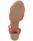 ფოტო #2 პროდუქტის Women's Lillah Block Heel Platform Dress Sandals, Created for Macy's