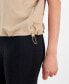 ფოტო #4 პროდუქტის Women's Drawcord-Hem T-Shirt, Created for Macy's