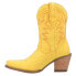 Фото #6 товара Dingo Y'all Need Dolly Embroidery Pointed Toe Cowboy Womens Yellow Casual Boots