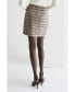 Фото #3 товара Women's Ela Plaid Mini Skirt