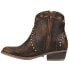 Фото #3 товара Circle G by Corral Star Fringe & Stud Patriotic Tooled Inlay Round Toe Cowboy Bo