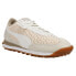 Puma Easy Rider Knit Lace Up Womens Beige, Off White Sneakers Casual Shoes 4010