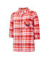 Фото #1 товара Пижама женская Concepts Sport Washington Capitals Mainstay Flannel 3/4 Sleeve (Красная)