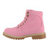 Lugz Mantle Hi Lace Up Womens Pink Casual Boots WMANTLHD-6554