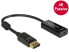 Фото #2 товара Delock 62609 - 0.2 m - DisplayPort - HDMI - Male - Female - Straight