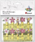 Фото #1 товара Titanum Klamerki drewniane z dekorem kwiaty mix 10szt