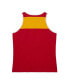 Men's Red, Gold Kansas City Chiefs Heritage Colorblock Tank Top