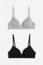 Фото #11 товара 2-pack Padded Cotton Bras
