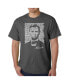ფოტო #1 პროდუქტის Mens Word Art T-Shirt - Abraham Lincoln