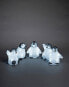 Konstsmide Acrylic Penguin 5 Pc Set LED - Light decoration figure - Black - White - Acrylic - IP44 - 40 lamp(s) - LED