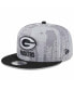 ფოტო #3 პროდუქტის Men's Gray, Black Green Bay Packers 2023 Inspire Change 9FIFTY Snapback Hat