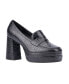 ფოტო #1 პროდუქტის Women's Madelyn Platform Loafer- Wide Width