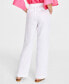 Фото #2 товара Women's 100% Linen Drawstring Pants, Created for Macy's