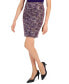 Фото #1 товара Women's Boucle Pencil Skirt