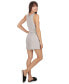 ფოტო #3 პროდუქტის Women's Soft Waffle Bamboo Blend Short Romper with Cinched Waist