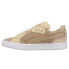 Фото #3 товара Puma Cunning Suede Lace Up Womens Beige Sneakers Casual Shoes 38399901