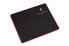 Фото #9 товара Verbatim SureFire Silent Flight 320 - Black - Red - Monochromatic - Fiber - Polyester - Rubber - Non-slip base - Gaming mouse pad