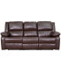 Фото #5 товара Bustle Back Leathersoft Sofa With Two Built-In Recliners