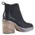Diba True Ser Eeta Square Toe Platform Booties Womens Black Casual Boots 55425-0