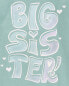 Toddler Big Sister Long-Sleeve Graphic Tee 2T