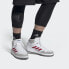 adidas neo gametalker 复古 防滑耐磨 高帮 板鞋 男款 白灰红拼色 / Кроссовки Adidas neo Gametalker EH2558