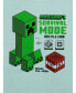 Фото #3 товара Пижама Minecraft Big Boys Cotton 4 Piece Pajama