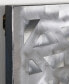 Фото #7 товара Enigma Polished Steel Leaf 3D Abstract Metal Wall Art, 32" x 32"