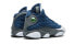 Кроссовки Nike Air Jordan 13 Retro Flint (2020) (Белый, Синий)