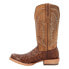 Фото #3 товара Durango Prca Collection FullQuill Ostrich Square Toe Cowboy Mens Brown Western