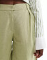 Фото #5 товара Threadbare linen blend shorts in green