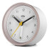 Фото #8 товара Braun BC12, Quartz alarm clock, Round, Pink, White, Analog, Yellow, Battery