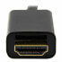 Фото #4 товара Кабель DisplayPort на HDMI Startech MDP2HDMM1MB 4K Ultra HD Чёрный 1 m