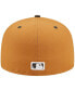 Фото #5 товара Men's Brown, Charcoal Los Angeles Dodgers Two-Tone Color Pack 59FIFTY Fitted Hat