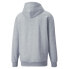 Фото #4 товара Puma Classics Relaxed Pullover Hoodie Mens Grey Casual Outerwear 53343804