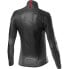 Фото #4 товара Куртка Castelli Aria Shell - ультралегкая, ветрозащитная, 99 г, сезон: всесезонная, температурный диапазон: 10°-18°C, водостойкость: 2/5, ветрозащита: 4/5, изоляция: 1/5, дышащесть: 5/5, легкая: 5/5.